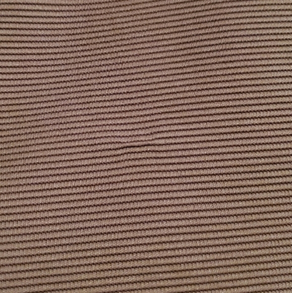 New York & Company Ribbed Tank Top Olive Size L - Picture 4 of 10